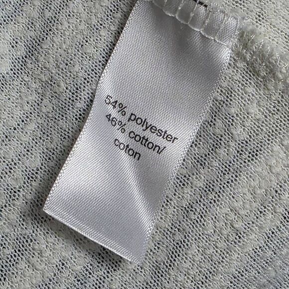 Maurices Cream Textured Open Front Cardigan S - Picture 8 of 9